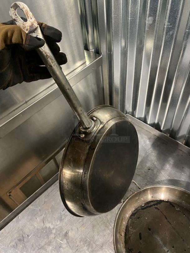 Commercial Frying Pans/Skillets! With Handle! 2X Your Bid! - Image 3 of 6