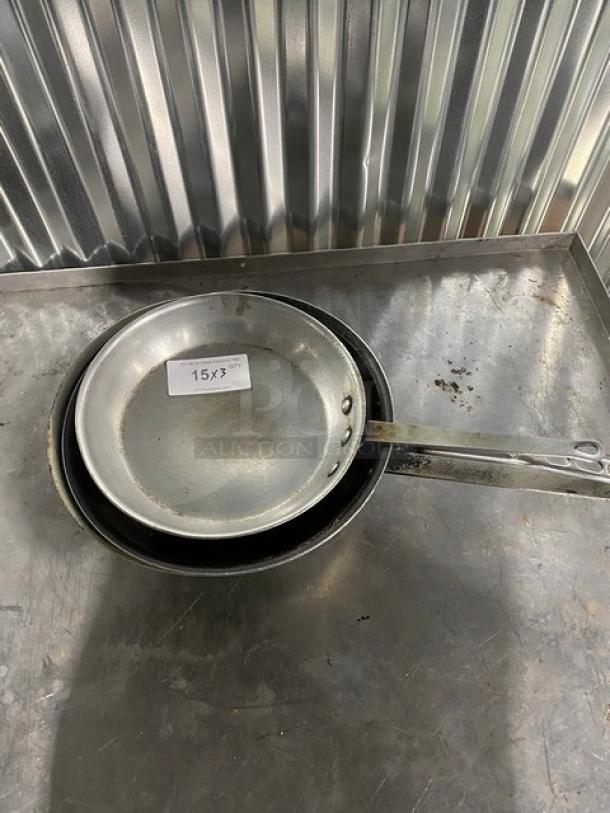 Mixed Commercial Frying Pans/Skillets! 3X Your Bid! - Image 1 of 9