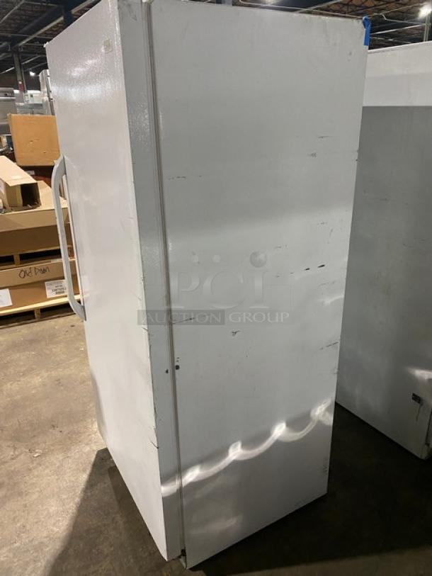 Frigidaire By Electrolux Commercial White Single Door Reach In Upright Free-Standing Freezer! With Poly Coated Wire Racks! Model: FFFU21M1QWF SN: WB94375615! 115V 1 Phase! - Image 2 of 9