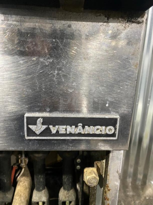 Venancio Commercial Stainless Steel Liquid Propane Powered Deep Fat Fryer! With Back Splash! SN: 2449902110190621! On Casters! - Image 7 of 10