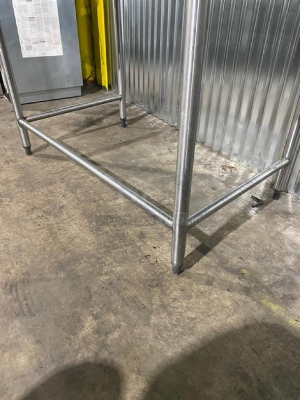 Commercial Stainless Steel Worktop Table! On Legs! - Image 5 of 6