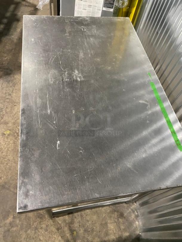 Commercial Stainless Steel Worktop Table! On Legs! - Image 6 of 6