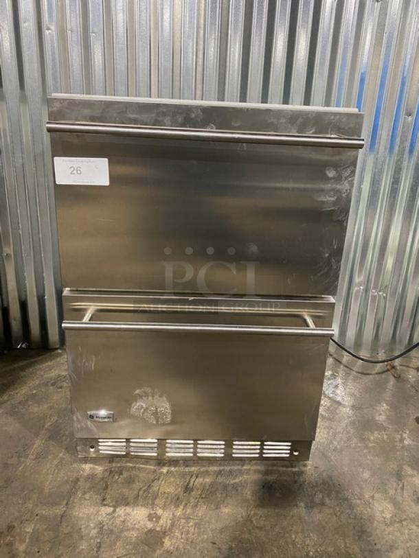 Monogram By GE Appliances Commercial 2 Drawer Undercounter Refrigerator! With Stainless Steel Front Finish! With Digital Controls! - Image 1 of 9