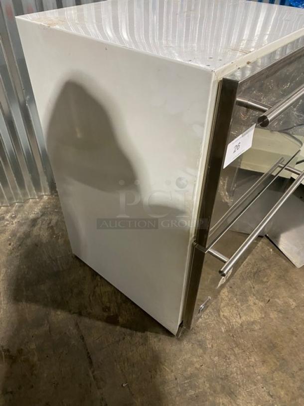 Monogram By GE Appliances Commercial 2 Drawer Undercounter Refrigerator! With Stainless Steel Front Finish! With Digital Controls! - Image 4 of 9