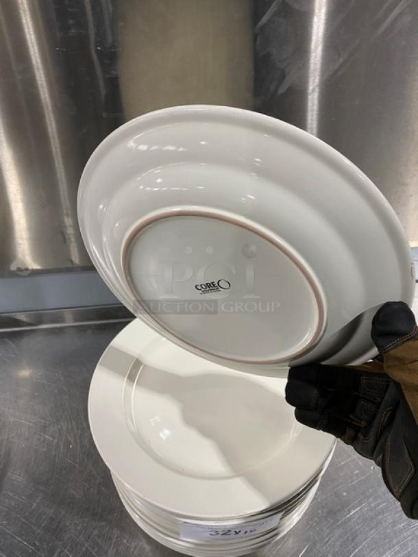 Core Dinnerware Commercial Round White Dinner Plates! 15X Your Bid! - Image 7 of 8