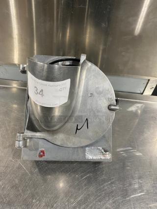 Alfa Commercial Heavy-Gauge Polished Aluminum Shredder/Grinder Attachment! Model: VS-888H!