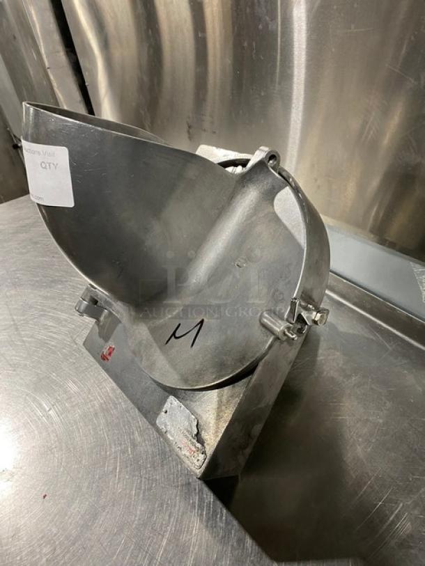 Alfa Commercial Heavy-Gauge Polished Aluminum Shredder/Grinder Attachment! Model: VS-888H! - Image 2 of 11