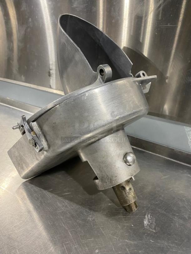 Alfa Commercial Heavy-Gauge Polished Aluminum Shredder/Grinder Attachment! Model: VS-888H! - Image 3 of 11