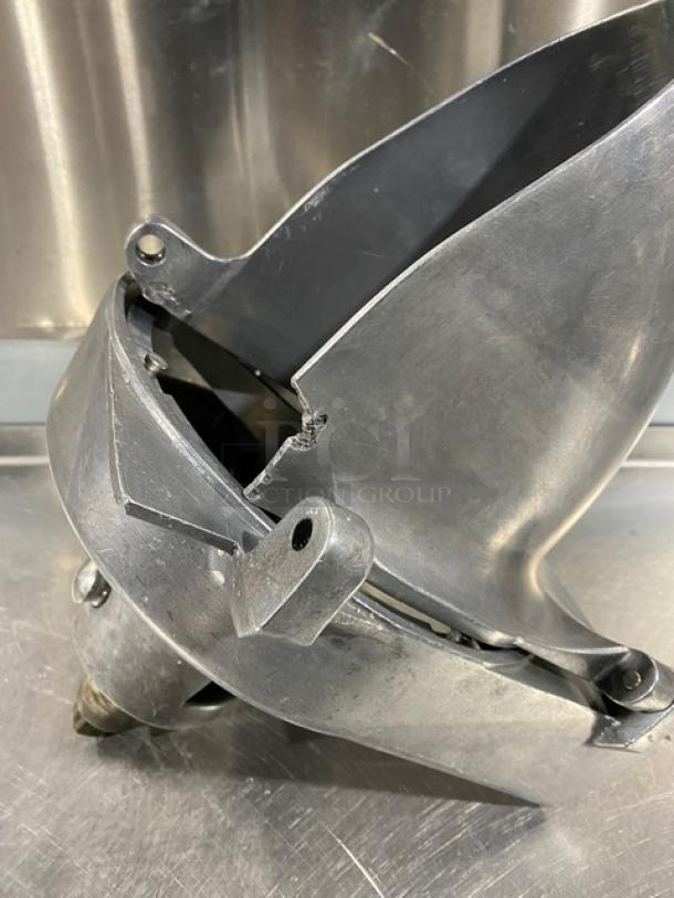 Alfa Commercial Heavy-Gauge Polished Aluminum Shredder/Grinder Attachment! Model: VS-888H! - Image 6 of 11