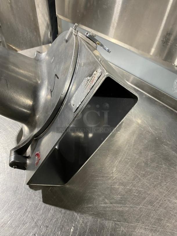 Alfa Commercial Heavy-Gauge Polished Aluminum Shredder/Grinder Attachment! Model: VS-888H! - Image 11 of 11