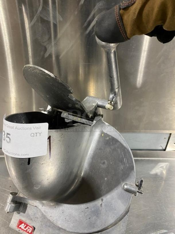 Alfa Commercial Heavy-Gauge Polished Aluminum Shredder/Grinder Attachment! Model: VS-888H! - Image 8 of 9