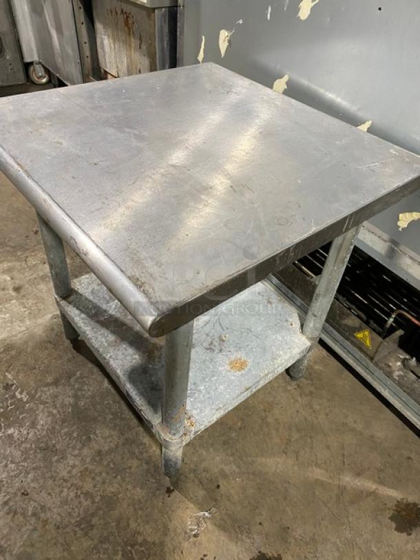 Commercial Stainless Steel Worktop Table! With Single Undershelf! On Legs! - Image 2 of 7