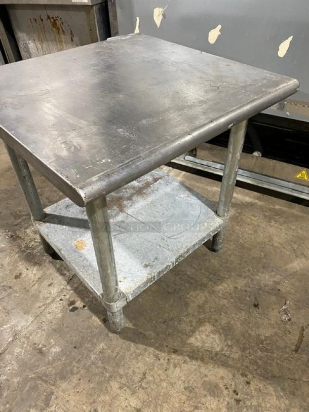 Commercial Stainless Steel Worktop Table! With Single Undershelf! On Legs! - Image 3 of 7
