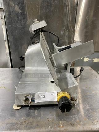 Commercial Eletric Powered Countertop Deli Meat Slicer!
