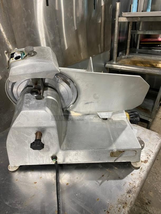 Commercial Eletric Powered Countertop Deli Meat Slicer! - Image 4 of 9