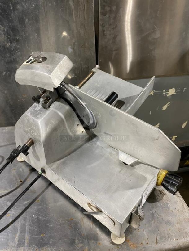 Commercial Eletric Powered Countertop Deli Meat Slicer! - Image 9 of 9