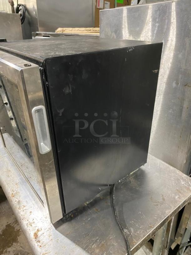 Insignia Commercial Single Glass Door 14-Bottle Countertop Wine Cooler! Model: NS-WC14SS9 SN: 21F05A00262! 115V 1 Phase! On Legs! - Image 2 of 8