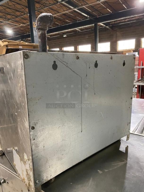 Asber Commercial Stainless Steel Natural Gas Powered Overhead Salamander Broiler/Cheese Melter! With Wired Oven Rack! - Image 3 of 8