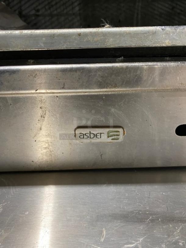 Asber Commercial Stainless Steel Natural Gas Powered Overhead Salamander Broiler/Cheese Melter! With Wired Oven Rack! - Image 6 of 8