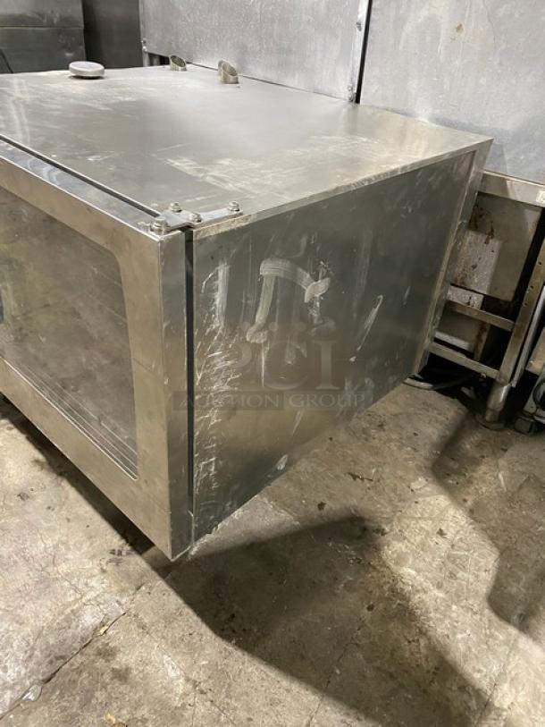 Rational CombiMaster Series Commercial Stainless Steel Natural Gas Powered Countertop Combi Convection Oven!  With Wire Oven Racks! Model: CM62G SN: G62ME05062034437! 120V 1 Phase! - Image 2 of 9