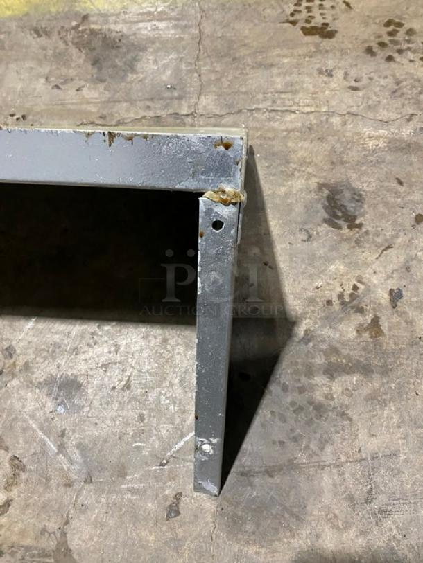 Commercial Stainless Steel Wall-Mount Shelf! With Turned Up Back Splash! - Image 5 of 6