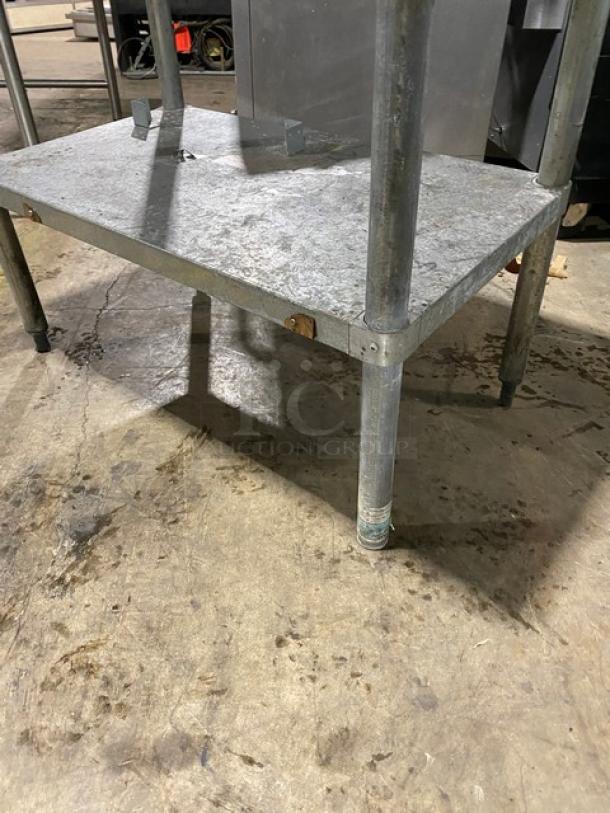 L & J Manufacturing Commercial Stainless Steel Worktop Table! With Single Undershelf! On Legs! - Image 6 of 6