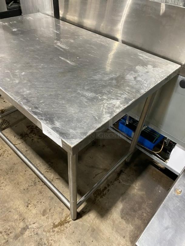 Commercial Stainless Steel Worktop Table! On Legs! - Image 2 of 6