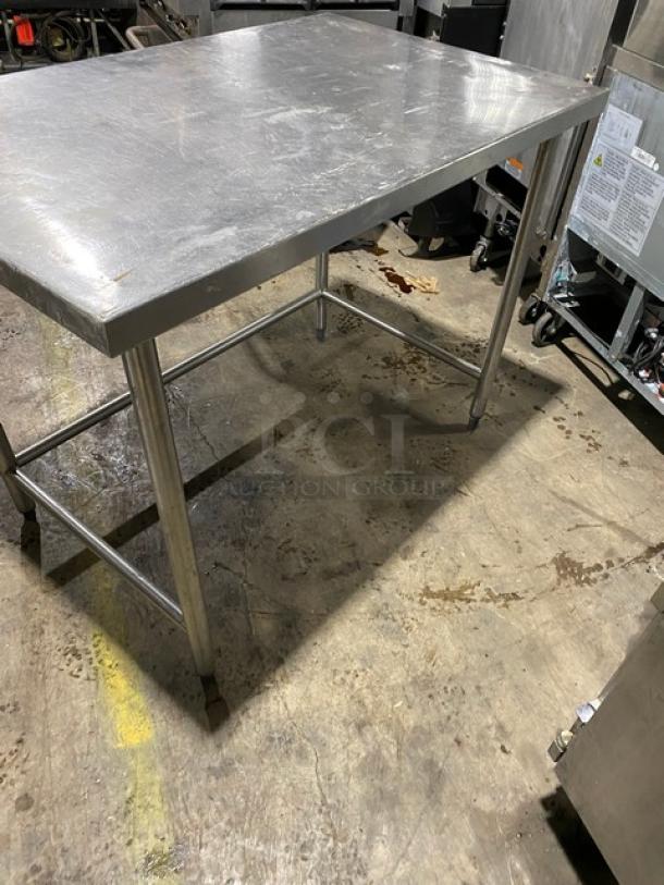 Commercial Stainless Steel Worktop Table! On Legs! - Image 3 of 6