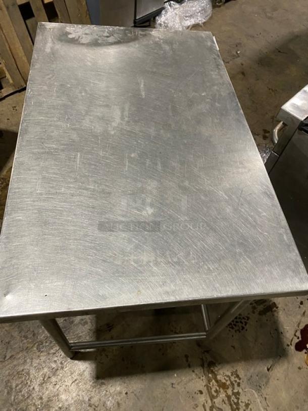 Commercial Stainless Steel Worktop Table! On Legs! - Image 5 of 6