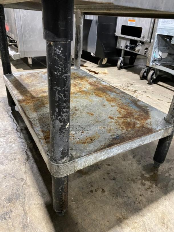 Commercial Stainless Steel Worktop Table! With Single Undershelf! On Legs! - Image 5 of 6
