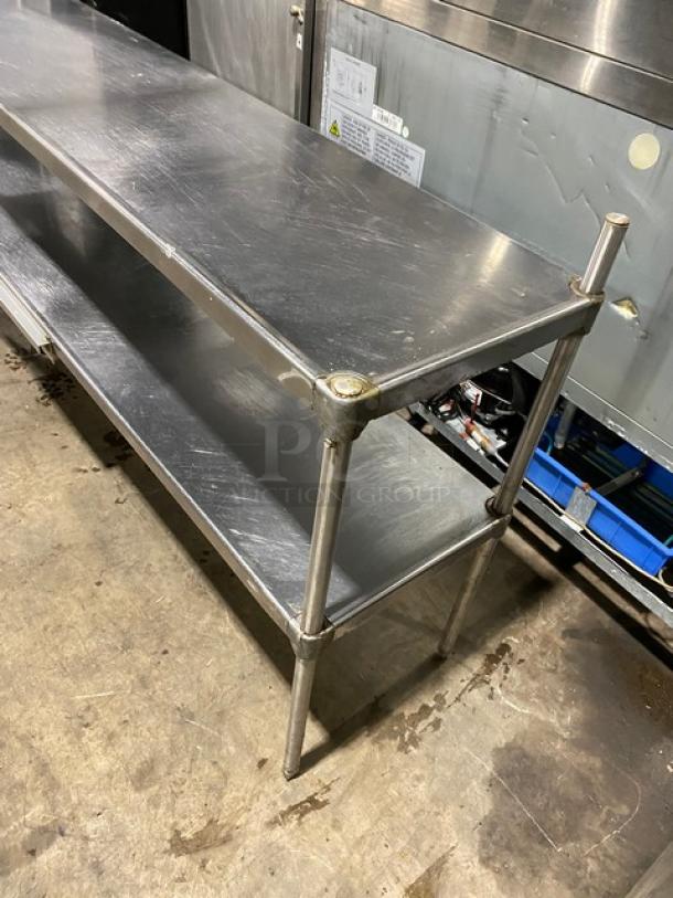 Commercial Stainless Steel Double Overhead Shelf! - Image 2 of 7