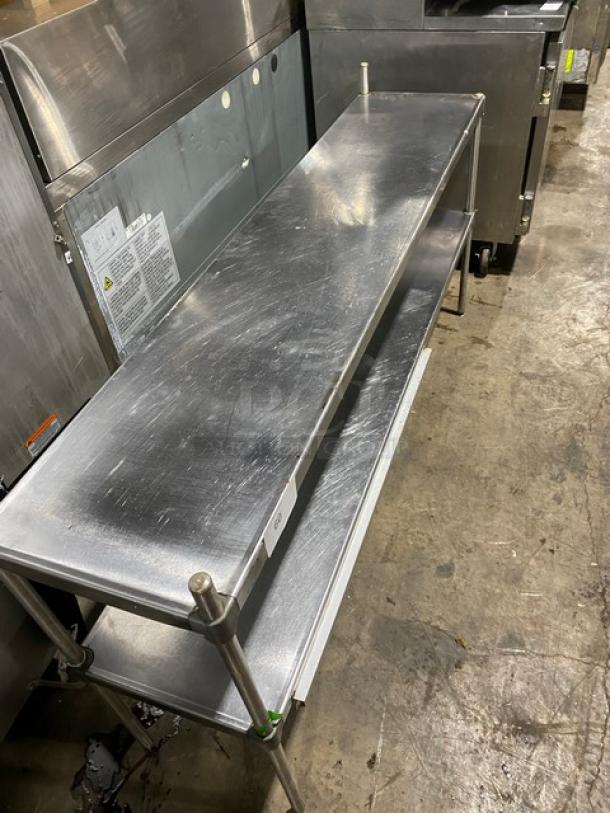 Commercial Stainless Steel Double Overhead Shelf! - Image 6 of 7