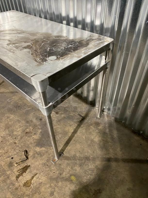 Commercial Stainless Steel Double Overhead Shelf! - Image 2 of 7