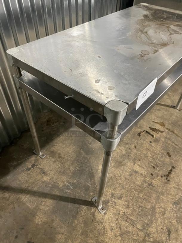 Commercial Stainless Steel Double Overhead Shelf! - Image 4 of 7