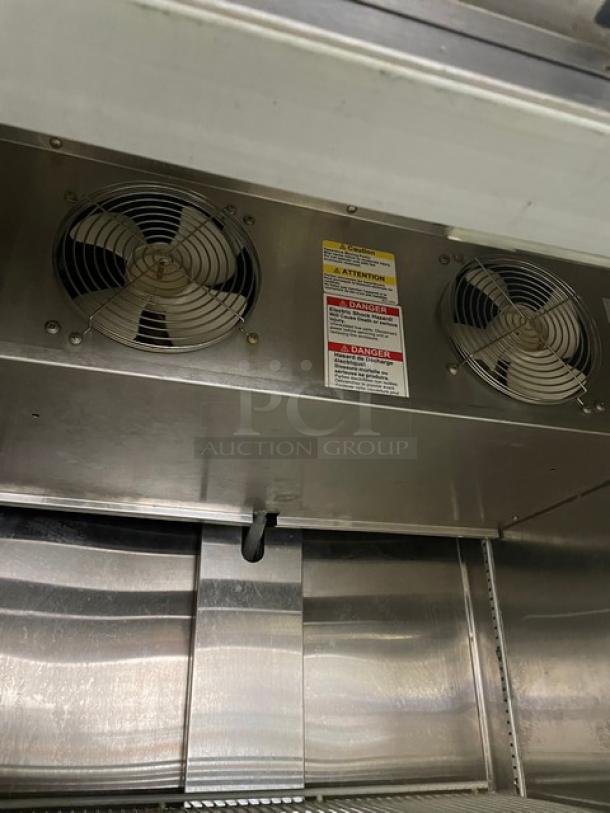 Beverage-Air Horizon Series Commercial Stainless Steel Solid Single Door Reach In Freezer! With Poly Coated Wire Racks! Model: HBF27-1 SN: 11511786! 115V 1 Phase! On Casters! - Image 7 of 10