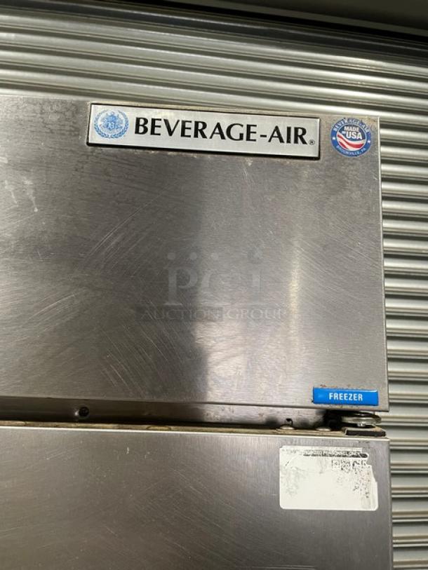Beverage-Air Horizon Series Commercial Stainless Steel Solid Single Door Reach In Freezer! With Poly Coated Wire Racks! Model: HBF27-1 SN: 11511786! 115V 1 Phase! On Casters! - Image 8 of 10