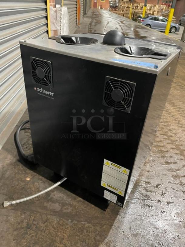 Schaerer Coffee Art Plus Series Commercial Countertop Super Automatic Coffee/Espresso Machine! Model: SCA-1 SN: 1617 325169! 240V 2 Phase! On Legs! - Image 3 of 11