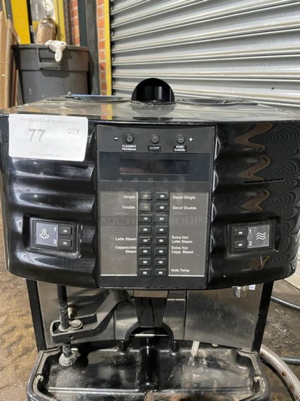 Schaerer Coffee Art Plus Series Commercial Countertop Super Automatic Coffee/Espresso Machine! Model: SCA-1 SN: 1617 325169! 240V 2 Phase! On Legs! - Image 6 of 11