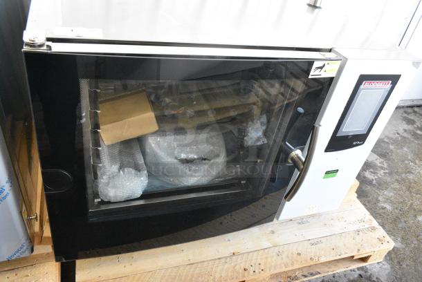 BRAND NEW SCRATCH AND DENT! 2018 Blodgett BLCT-62/CPE 2.06 Stainless Steel Commercial Electric Powered Combi Convection Oven w/ View Through Door and Metal Oven Racks. 208 Volts, 3 Phase. - Image 2 of 7