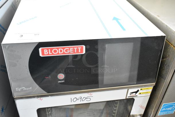 BRAND NEW SCRATCH AND DENT! Blodgett BLCT23E/CSII CPE 2306 HE1 Stainless Steel Commercial Electric Powered Combi Convection Oven w/ View Through Door and Metal Oven Racks. 440/480 Volts, 3 Phase. - Image 3 of 7