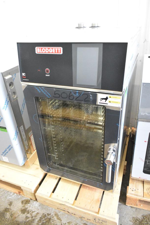 BRAND NEW SCRATCH AND DENT! 2024 Blodgett BLCT10E/CSII CPE 1.10 HE1 Stainless Steel Commercial Electric Powered Combi Convection Oven w/ View Through Door and Metal Oven Racks. 440/480 Volts, 3 Phase. - Image 1 of 5