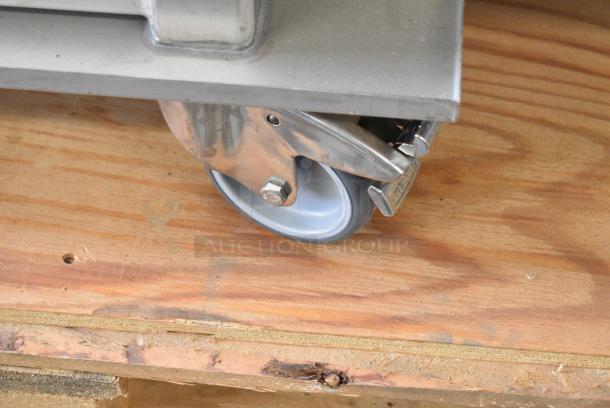 BRAND NEW SCRATCH AND DENT! Blodgett BCP-202/KPE 2.20 Stainless Steel Commercial Electric Powered Roll In Rack Combi Convection Oven w/ View Through Door and Metal Pan Transport Rack. 208 Volts, 3 Phase. - Image 3 of 7