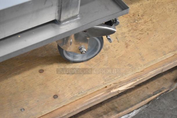 BRAND NEW SCRATCH AND DENT! Blodgett BCP-202/KPE 2.20 Stainless Steel Commercial Electric Powered Roll In Rack Combi Convection Oven w/ View Through Door and Metal Pan Transport Rack. 208 Volts, 3 Phase. - Image 4 of 8