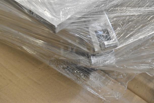 BRAND NEW SCRATCH AND DENT! Blodgett Metal Roll In Oven Rack 99 Plate Capacity Trolley on Commercial Casters. - Image 3 of 4