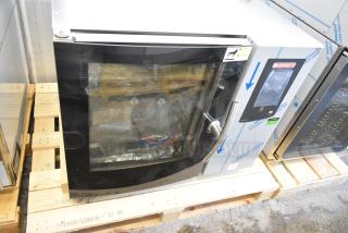 BRAND NEW SCRATCH AND DENT! Blodgett BCT-61/KPE-1.06 Stainless Steel Commercial Electric Powered Combi Convection Oven w/ View Through Door and Metal Oven Racks. 480 Volts, 3 Phase.
