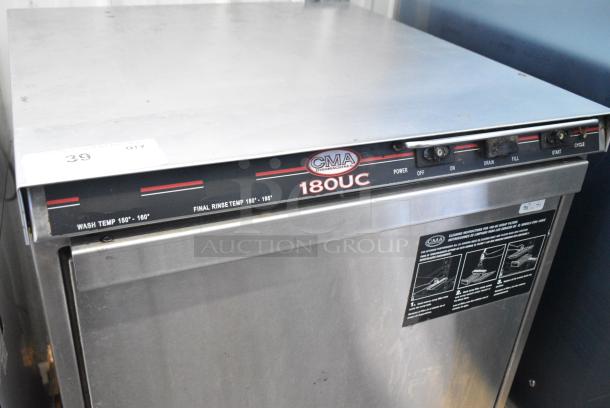 CMA 180UC ENERGY STAR Stainless Steel Commercial Undercounter Dishwasher. - Image 3 of 7