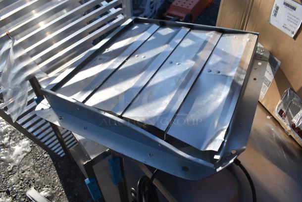 BRAND NEW SCRATCH AND DENT! 2023 Canarm  GSF3-16A 16" 3-Speed Shutter-Mounted Fan - Image 4 of 6