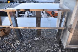 BRAND NEW SCRATCH AND DENT! Stainless Steel 2 Tier Over Shelf.