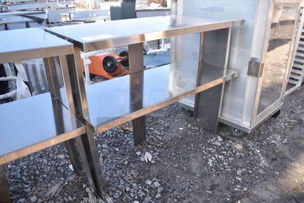 BRAND NEW SCRATCH AND DENT! Stainless Steel 2 Tier Over Shelf. - Image 2 of 3