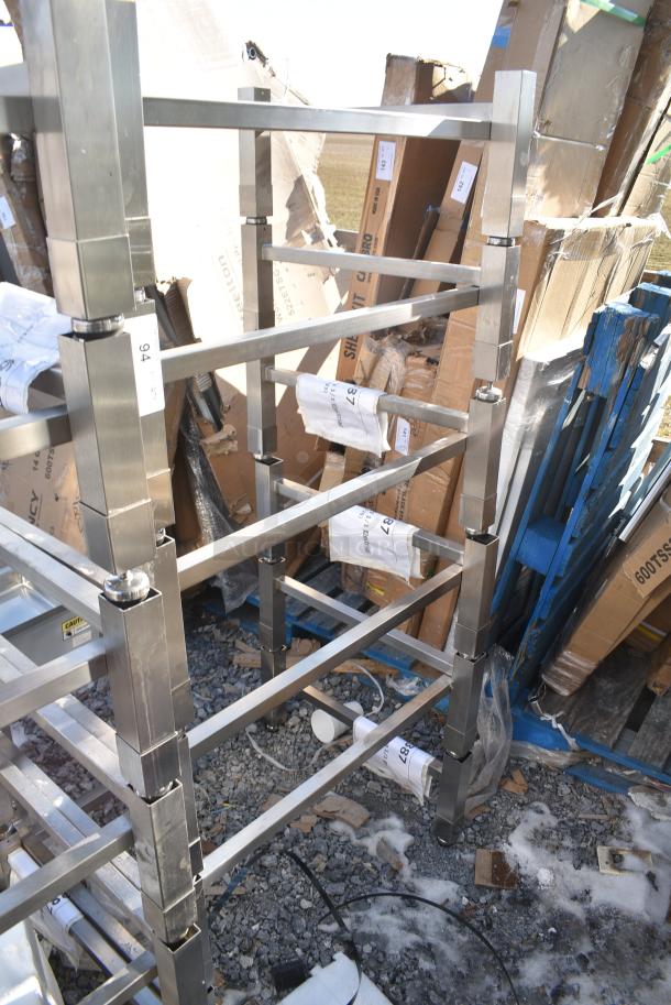 6 BRAND NEW SCRATCH AND DENT! Blodgett 61387 Metal Stacking Stand for 61/61-61/101. 6 Times Your Bid! - Image 2 of 3